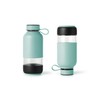 Lekue Bottle To Go reusable water bottle, 20 ounce, Turquoise