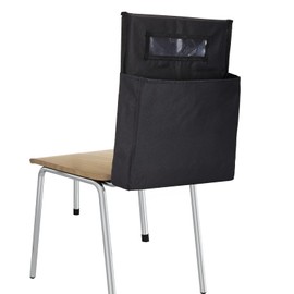 Lewtemi Chair Back Pockets Storage School Seat Pockets Storage for Classrooms Desk Pocket Organizer Without Name Tag, 18 x 17 Inch(2 Pcs)