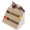 Cat Scratch Pad,Scratcher with Catnip,Scratching Posts,Cat Toy Scratching Board Lounge