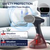 BEAUTURAL Handheld Garment Steamer for Clothes, Handheld steamer with Foldable