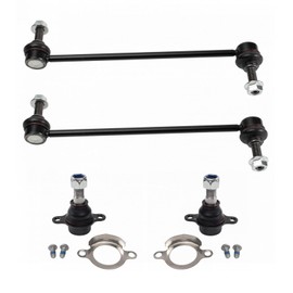 TRQ Front Suspension Kit Ball Joint Sway Bar Stabilizer Link Compatible with 2015-2019 Ford Transit-150 Transit-250 Transit-350 Transit-350 HD