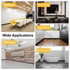 HARFINGTON 20ft x 5" Baseboard Trim Peel and Stick Wall