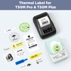 SUPVAN T50M Series Label Maker Tape, Round Size Φ 2''