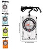 Outdoor Compass, Professional Pocket Compass, Outdoor Compass with Adjustable Declination,