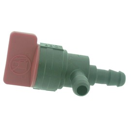 Greenstar Universal 90° Plastic Fuel Tap for Inline Fitting - Replaces Origine Briggs 494769, Tecumseh 35857
