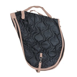 AJ Tack English Padded Saddle Carrier - Black
