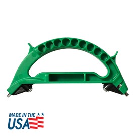 AccuSharp All-in-One Sharpener, All Purpose Sharpener for Knives, Scissors, Garden Tools, Sharpens & Restores Serrated Knives, Cleavers, Axes, Machete, Green