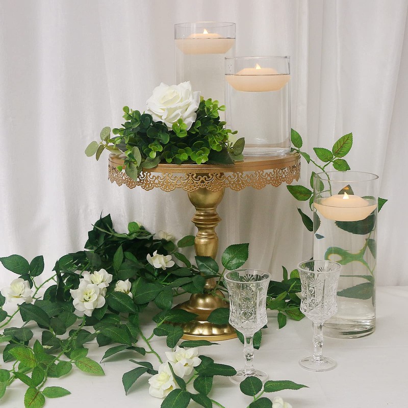 LARDUX 3 Inch Led Floating Candles - 12 PCS Flameless
