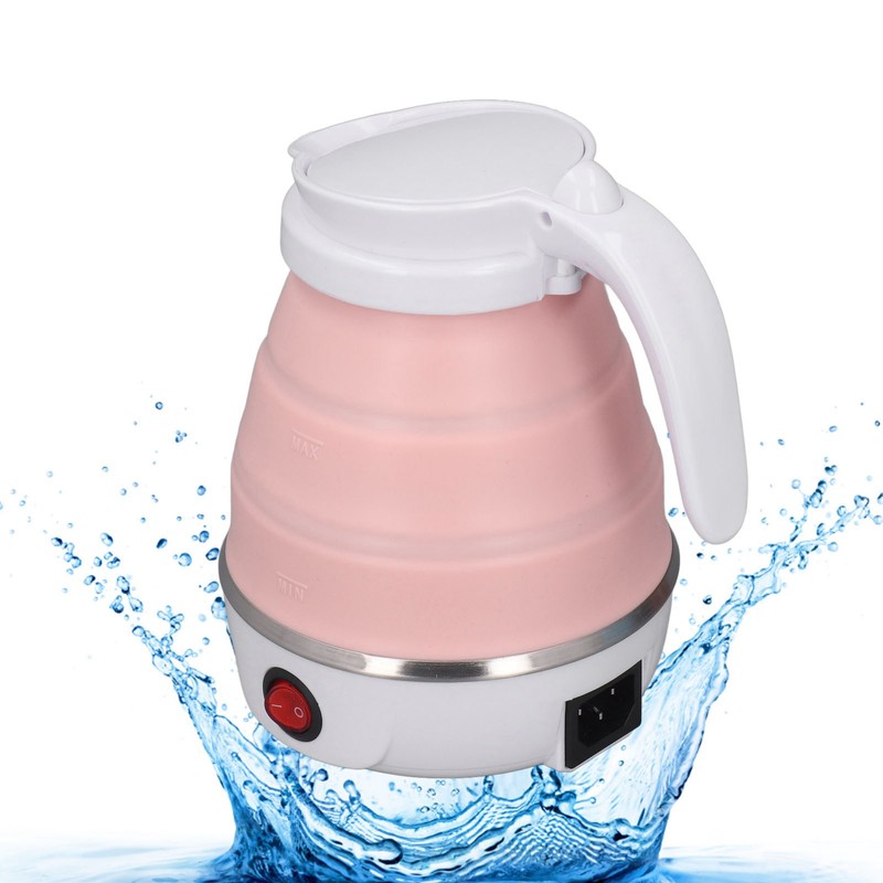 Portable Foldable Electric Kettle Travel Foldable Electric Kettle Collapsible Water