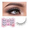Dorisue eyelashes Cat eye shape Light volume elegant natural Foxying
