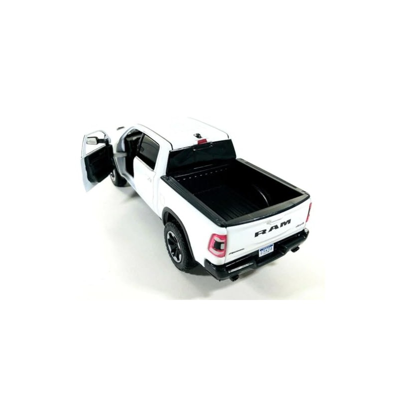 27 Scale 2019 Ram 1500 Rebel Crew Cab Pickup White