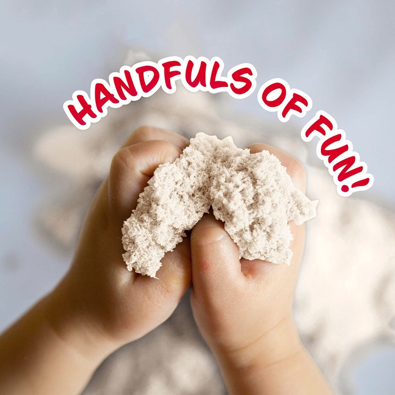 Sensory Sand Bulk Size Containers (10 Pound, White)