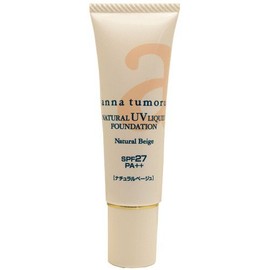 Anna tumon Natural UV Liquid Foundation 30g SPF27 PA ++