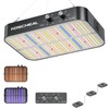 KOSCHEAL KC1600 LED Grow Light 160W Full Spectrum,2.9μmol/J PAR Efficacy,Dimmable