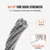 VEVOR 1/8 Stainless Steel Cable, 1/8 Wire Rope, 100 FT