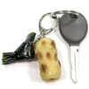 Food Sample Keychain, and eat it seems like an Head,