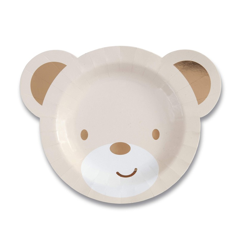 Hatton Gate Teddy Bear Tableware Pack For 8 Guests Includes
