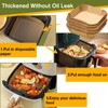mutvle 2 QT Air Fryer Liners for CHEFMAN 2 Qt
