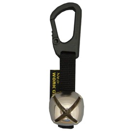 Alaska Bear Bell, 1 Bell, 2 Bells, 3 Bells, Carabiner, Retractor, Whistle, Neo Work Gear, Mountain Stream Fishing, Mountain Climbing (2 Bells)