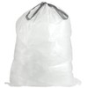 Plasticplace 12-16 Gallon X-Tall Drawstring bags, 50 bags