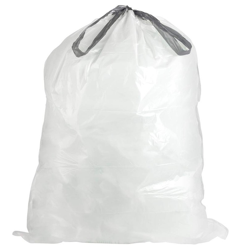 Plasticplace 12-16 Gallon X-Tall Drawstring bags, 50 bags