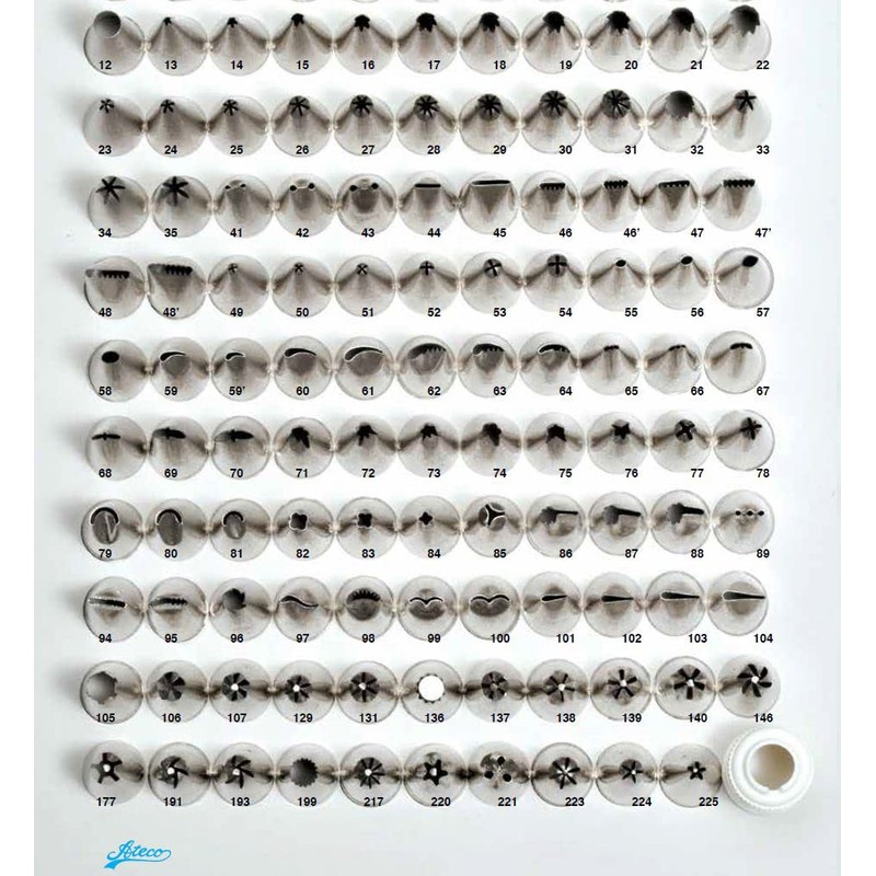 Ateco 59 Curved-Petal Tube