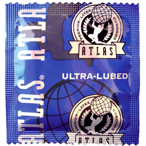 Atlas Ultra-Lubed Condoms 24 Pack
