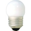 Nightlight Incandescent Bulb S11 Medium Screw (E26) 120V 7.5W Soft