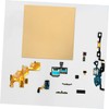 VILLFUL 2pcs Brass Plate Set for DIY Crafts Models Electrical