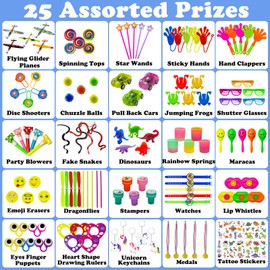 Pack of 130 Party Bags Children's Birthday Party Favours, Give Aways Pinata Party Favour Small Toy Set for Children, Gift Bags Treasure Chest Small Gifts Bouncy Balls Girls Boys Gift