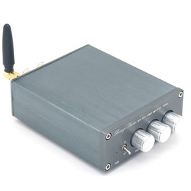 DollaTek HIFI Bluetooth 4.2 TPA3116 100Wx2 2.0 Stereo Digital power amplifier with bass + treble adjust