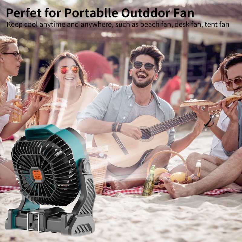 WESTTREE 20000mAh Battery powered fan Camping Fan essentials,Rechargeable fan Portable