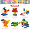 Lekebaby 500 Pieces Classic Building Blocks Creative Bulk Building Bricks