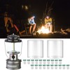 GXFCCYXT 20-Pack String Tie Lantern Mantles with 2 Pcs Lantern