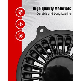 QAGGUM Recoil Starter Assembly Pull Start Fit for Harbor Freight Predator 3500 Inverter Generator Parts Replace 56720 63584 59137