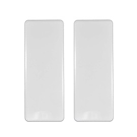 Weatherables | AWCP-CVR-1.75X3.5-2PK | Fence Hole Cover 2 Pack | for A True Hole Size 1.75 Inch X 3.5 Inch Post | White | Vinyl