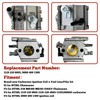 NewJ's Carburetor with Ignition Coil Fuel Line Filter Fit for