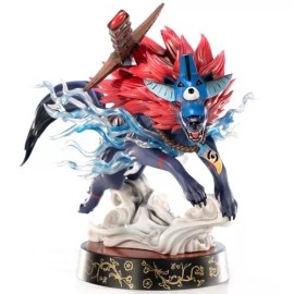 First 4 Figures Okami Amaterasu NEW * Oki Wolf Form Statue * F4F First Four Figures Dark Horse