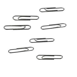 Whitecroft Essentials 33201 Essentials Value 32mm Large Lipped Paperclip (Pack of 1000)