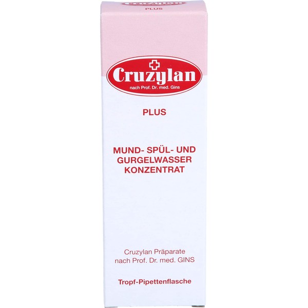 Cruzylan Plus Mouth/Rinse and Gargle Water Concentrated Pip 50 ml