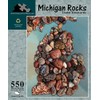 Michigan Rocks State Treasures 550 Piece Adult Puzzle