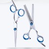Beauty Scissors Hair Bangs Thinning Self-Cut Stainless Steel Scissor Set 2ea