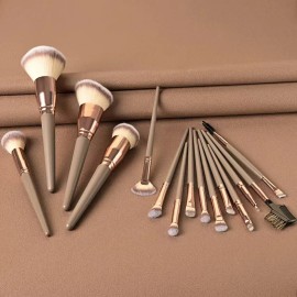 Kit 14 Pinceles De Maquillaje Velvoss Profesional