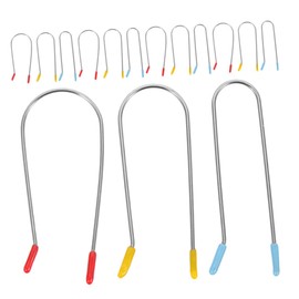 WOONEKY 48pcs Curler Replacement Clips Set Assorted Color Hot Roller Clips for Hair Curling U-shape Design for Secure Hold Quick Heat Hair Types