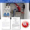 CINVEI Septic Control Panel with Septic Alarm, Pump Circuit Breaker,