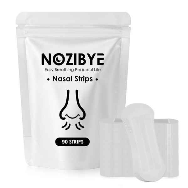 Nozibye Nasal Strips & Nose Strips for Better Breathing &