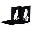 Moses Verlag libri_x 81644 Bookends Set of 2 Owl Metal