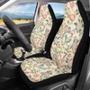 Talayituse Rooster Chicken Flower Print Car Seat Cover Front Seats