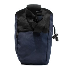 Psychi OG Chalk Bag with Storage Pocket and Waist Starp For Rock Climbing Bouldering (Navy Blue)