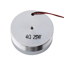 Resonance Speaker 50mm 2Inch All Frequency Resonance Loudspeaker Vibration Round Strong Bass Vibration Louderspeaker(4Ω 25 Watt)